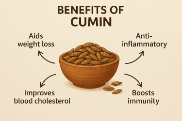 Benefits of Cumin seeds